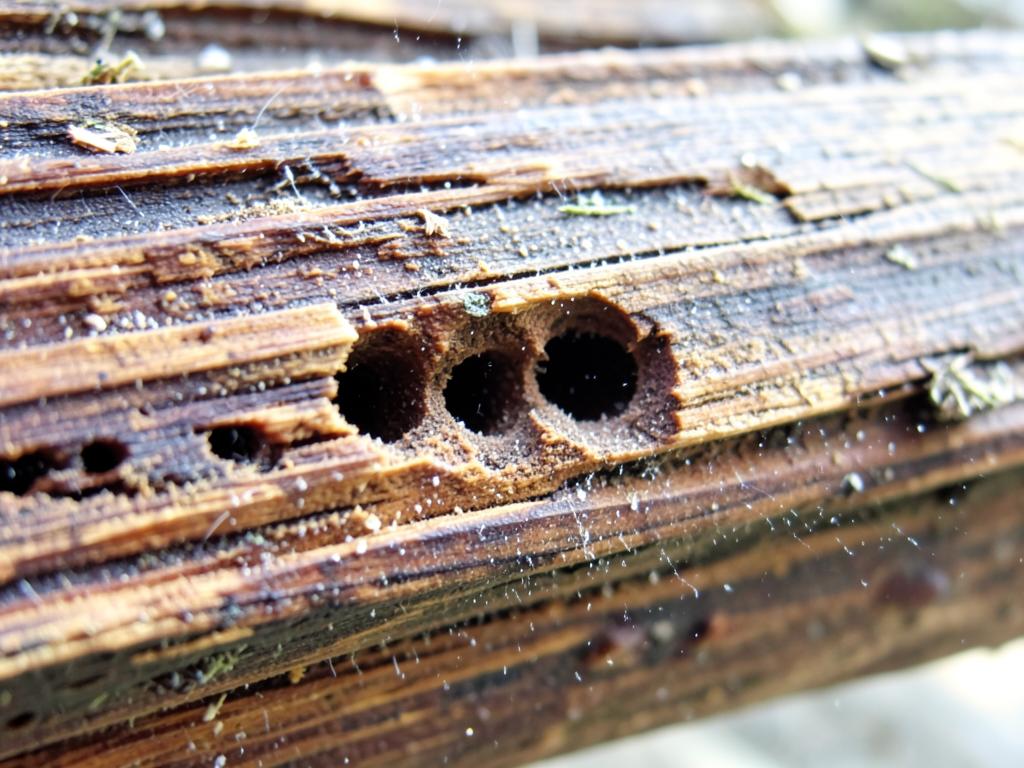 Houtwormen in en rond de woning